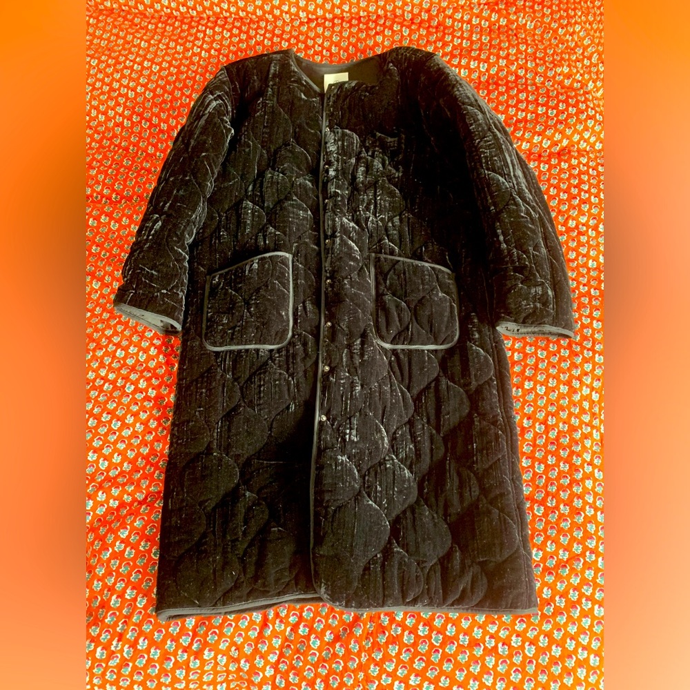 Anine Bing Elsa Velvet Jacket. Never worn